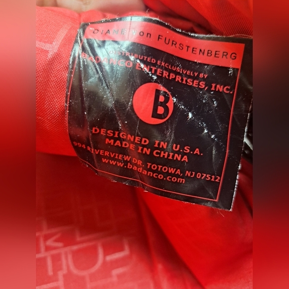 EUC DIANE VON FURSTENBERG Madagascar Collection Tiger Print Canvas XL Bag - Picture 13 of 16